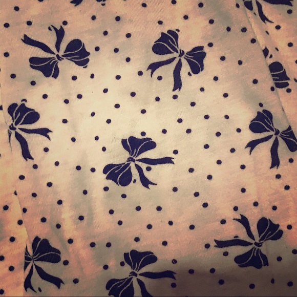 Polka Dot Bow Dress L - Picture 3 of 5